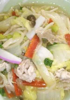 レンジだけで　八宝菜-レシピのメイン写真