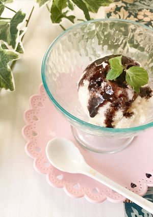 豆腐でアイス-レシピのメイン写真