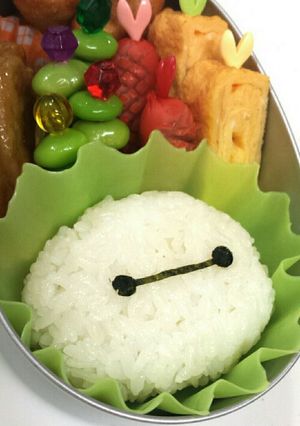 超簡単♪ベイマックスのキャラ弁当！-レシピのメイン写真