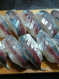 アジのにぎり-レシピのメイン写真