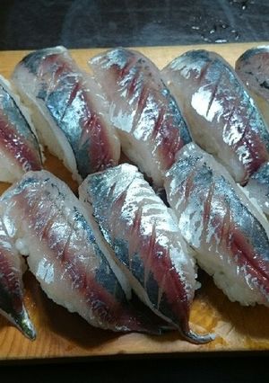 アジのにぎり-レシピのメイン写真