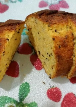 超簡単!時短!にんじん黒ゴマケーキ-レシピのメイン写真