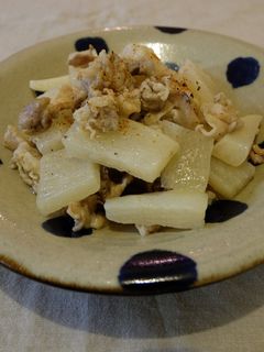 冬大根と豚肉のあつあつブーコン-レシピのメイン写真