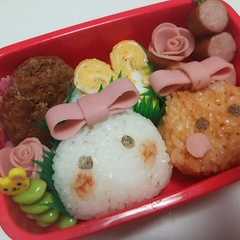 รูปของ 簡単♪ほっぺちゃんのキャラ弁