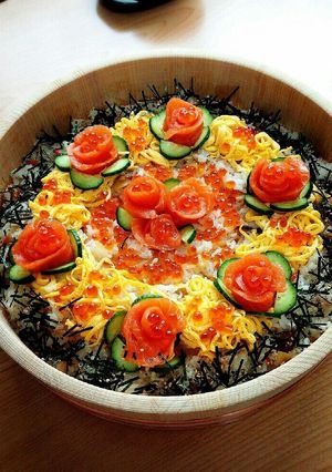 ひな祭りはちらし寿司で豪華に♡-レシピのメイン写真