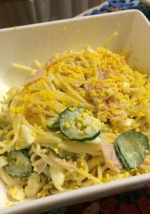 ♡母直伝！わが家のスパゲティサラダ-レシピのメイン写真