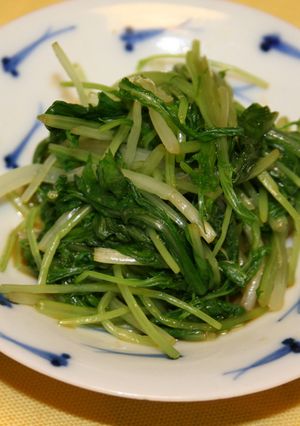 5分でできる★さっぱり水菜のからしあえ-レシピのメイン写真
