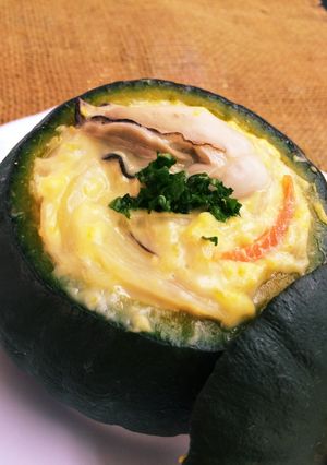 魚屋のかぼちゃIN牡蠣シチュー♬-レシピのメイン写真