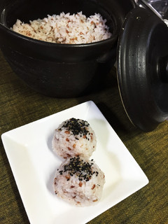 赤米!絶品おにぎり-レシピのメイン写真