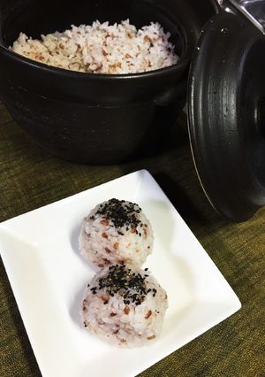 赤米！絶品おにぎり-レシピのメイン写真