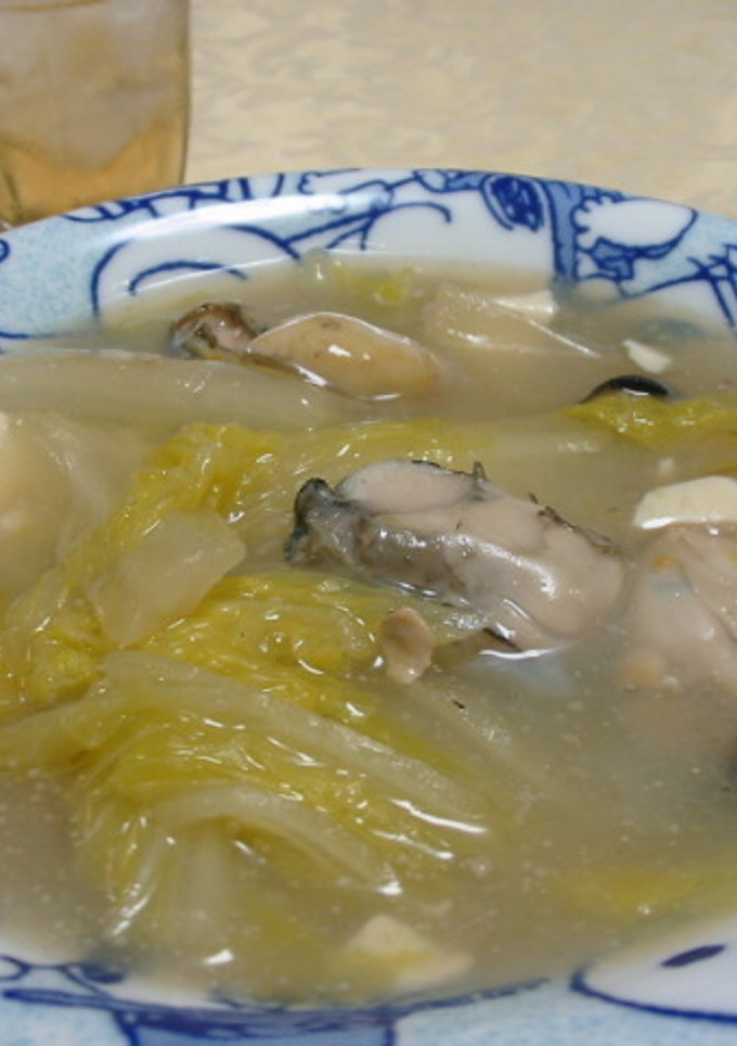 牡蠣と豆腐の中華風煮込み-レシピのメイン写真
