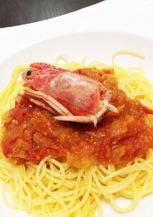 海老のトマトソースパスタ-レシピのメイン写真