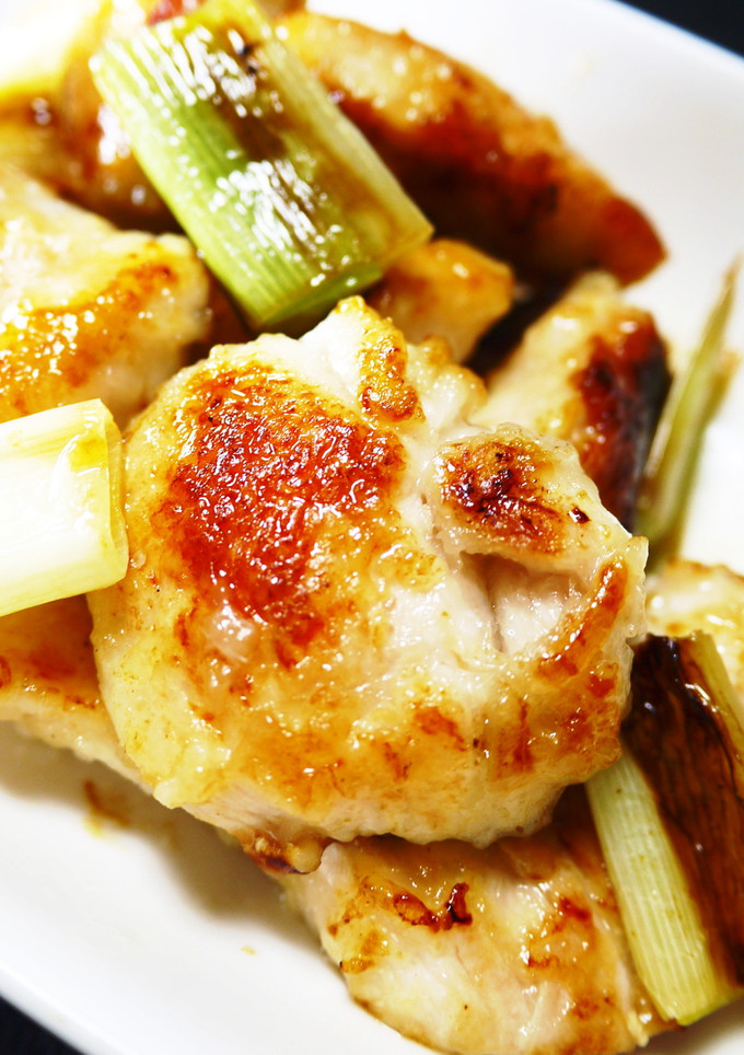 鶏むね肉が柔らか～い！串なし☆塩焼き鳥-レシピのメイン写真