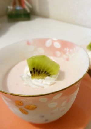 2層のチョコプリン❤苺チーズクリーム❤-レシピのメイン写真