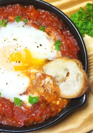 中東の朝ごはん♪シャクシュカ-レシピのメイン写真