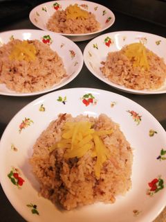 簡単節約ズボラ飯!いかの塩辛炊き込み御飯-レシピのメイン写真