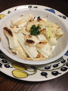 酒粕クリームの白菜グラタン-レシピのメイン写真