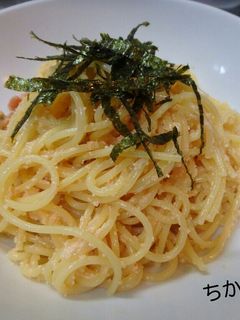 簡単絶品!超時短!我が家の明太子パスタ♡-レシピのメイン写真