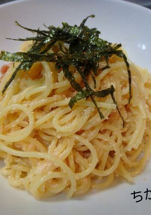 簡単絶品！超時短！我が家の明太子パスタ♡-レシピのメイン写真