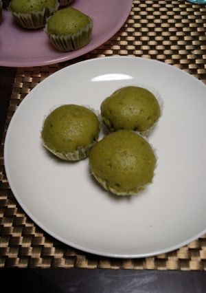 ◆お茶蒸しパン·黒豆入り◆-レシピのメイン写真