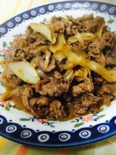 簡単!牛肉の生姜焼き-レシピのメイン写真
