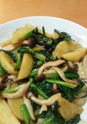 じゃが芋の簡単オイスターソース炒め-レシピのメイン写真