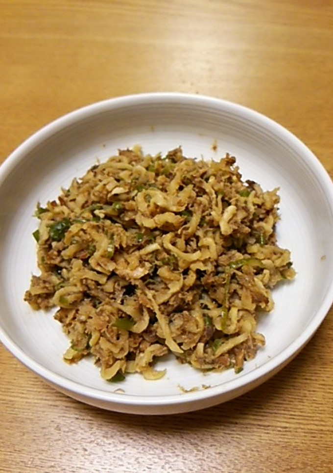 切り干し大根とサバ味噌煮缶の炒め煮♪-レシピのメイン写真