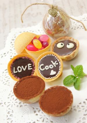 バレンタイン♡一口♡生チョコタルト♡-レシピのメイン写真