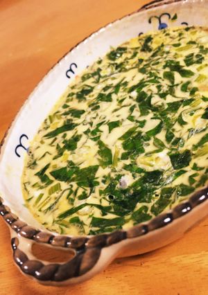 セロリの葉っぱでなんちゃって豆乳キッシュ-レシピのメイン写真