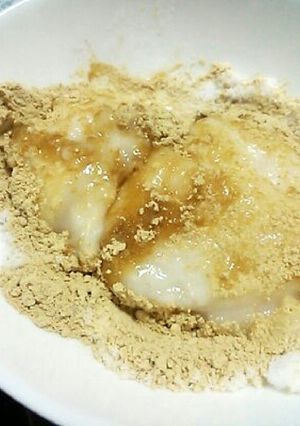 カチカチの鏡餅をレンジでふわふわに☆-レシピのメイン写真
