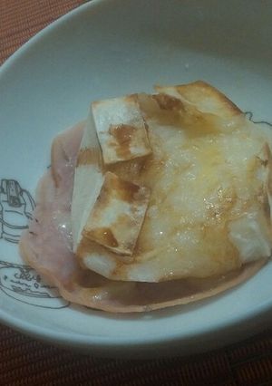 お餅と相性◎バター醤油とハムチーズ♪-レシピのメイン写真