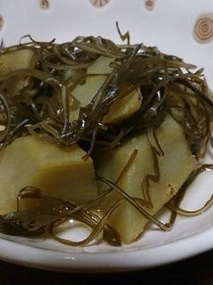 さつまいもと刻み昆布の煮物-レシピのメイン写真