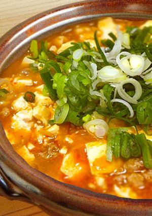 花山椒の香りがやみつき!土鍋で麻婆豆腐-レシピのメイン写真
