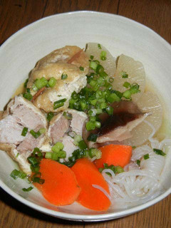 豚肩ロースかたまりのきんちゃく煮-レシピのメイン写真