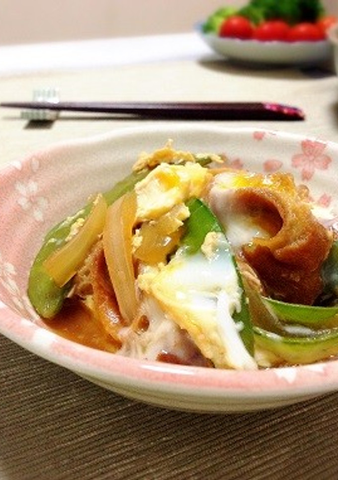 簡単☆絹さやとお麩の卵とじ-レシピのメイン写真