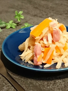 コンソメ切干大根:冷凍お弁当野菜おかず-レシピのメイン写真