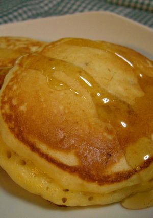 バナナヨーグルトホットケーキ-レシピのメイン写真
