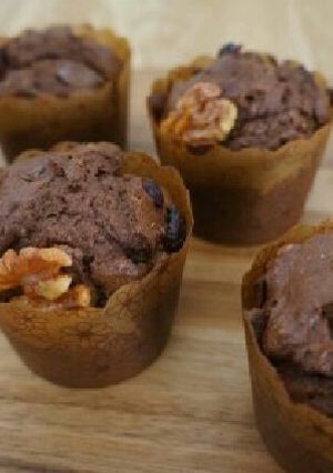 ＊濃厚しっとり＊チョコチーズマフィン-レシピのメイン写真
