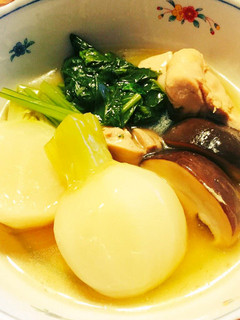 蕪と鶏もものあんかけ-レシピのメイン写真