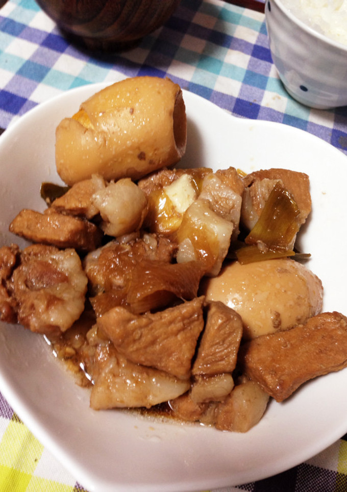 とんかつ用ロース肉で角煮風-レシピのメイン写真