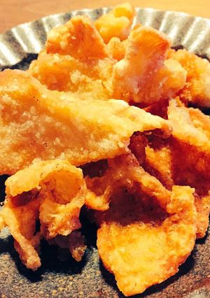 簡単！！鶏皮チップス-レシピのメイン写真