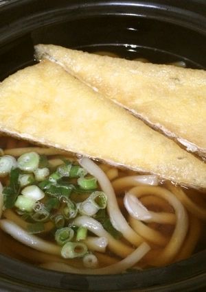 きつねうどん-レシピのメイン写真