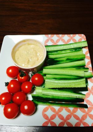 ツナ味噌マヨディップの野菜スティック♪-レシピのメイン写真