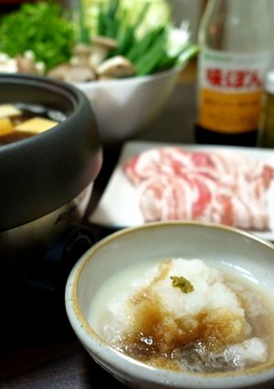 野菜しゃぶしゃぶを大根おろしとポン酢で!-レシピのメイン写真
