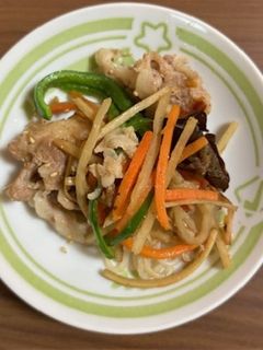 【学校給食】きんぴら丼の具-レシピのメイン写真