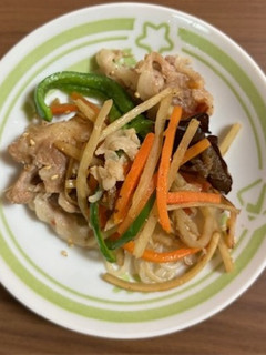 【学校給食】きんぴら丼の具-レシピのメイン写真