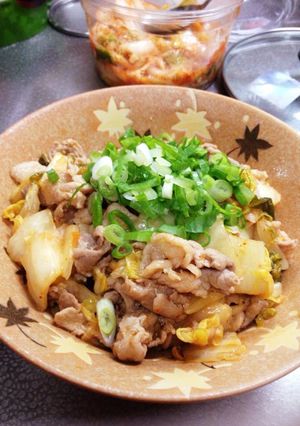 USA発!超簡単5分で豚キムチ丼-レシピのメイン写真