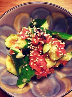 居酒屋の定番♡梅きゅうり-レシピのメイン写真