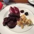 洋ナシの赤ワイン煮