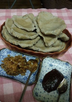 蕎麦粉の平団子-レシピのメイン写真